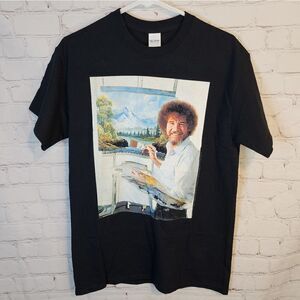 Men's Gildan "Happy Trees" shirt, Medium